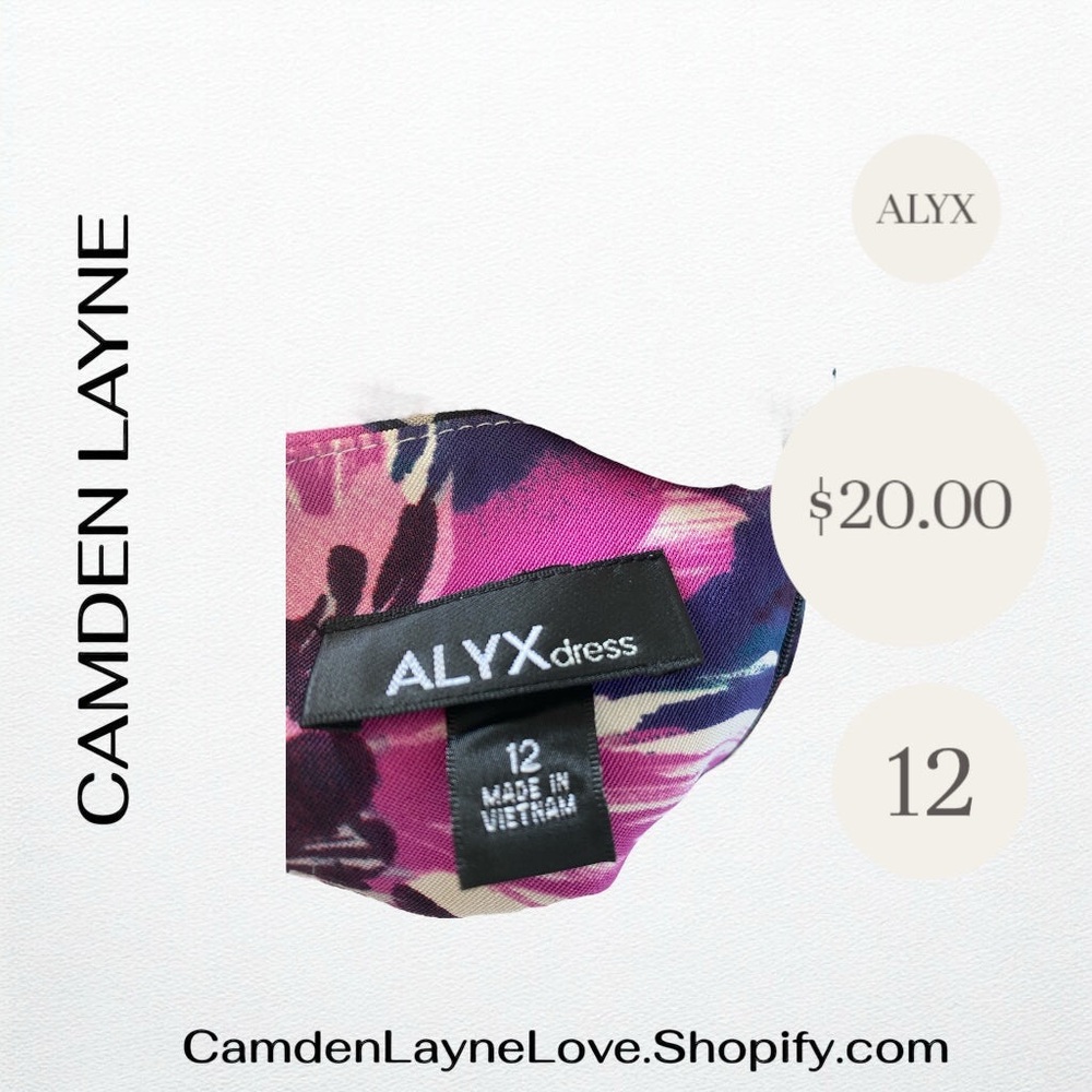 Alyx Orange Pink Sleeveless Sheath Mini Dress - Picture 8 of 8